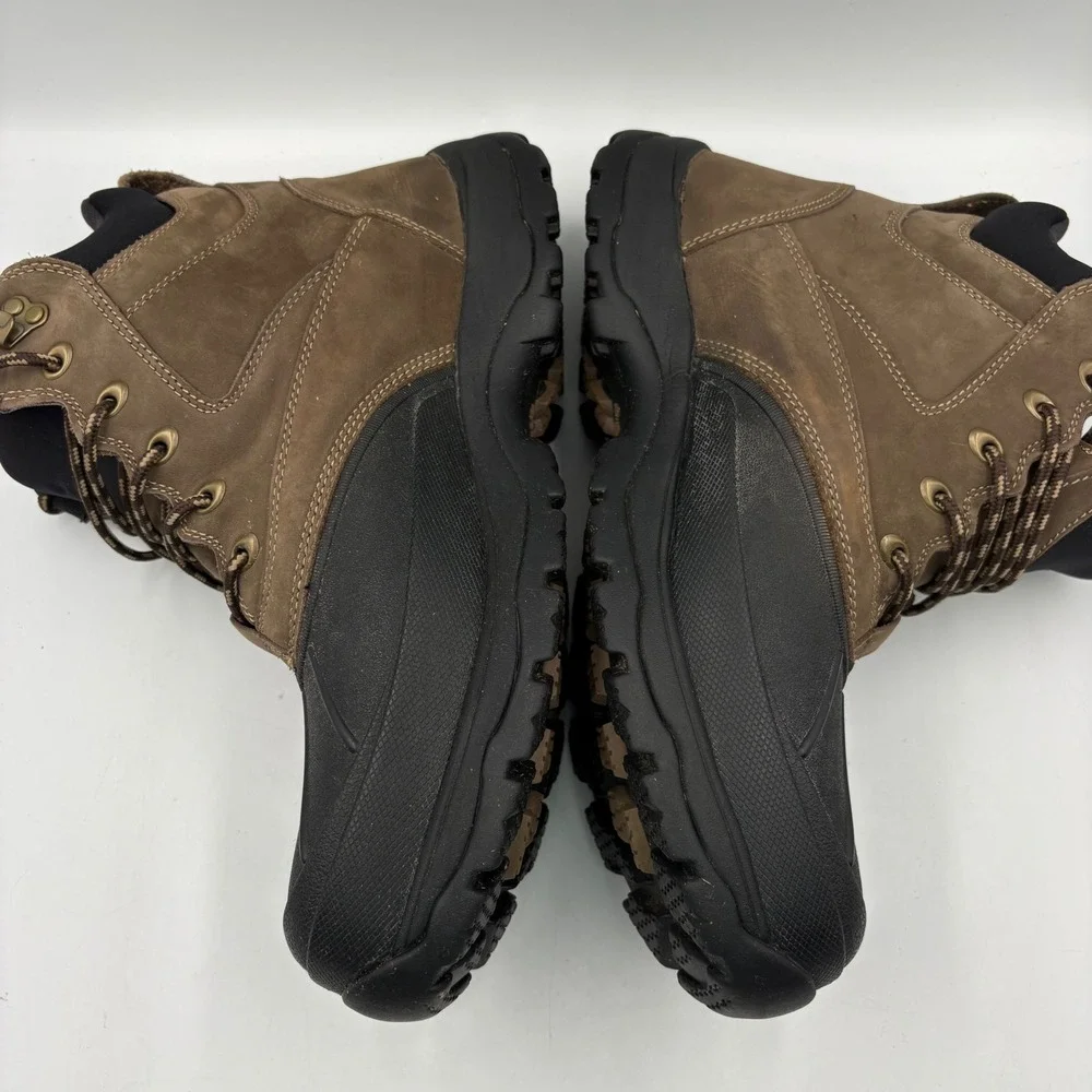 L.L. Bean Tek 2.5 Snow Boots Mens 13 Brown Good Waterproof PrimaLoft‎ Insulated